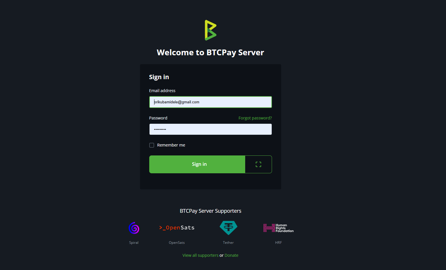 BTCPay Server Infrastructure